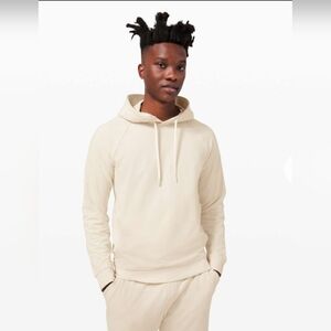 LULULEMON CITY SWEAT PULLOVER HOODIE ,SIZE XL,WHITE OPAL
